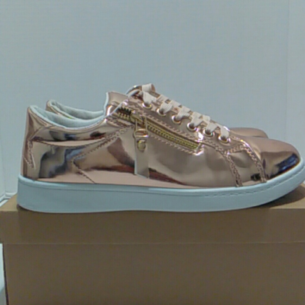 Rose Gold Sneakers